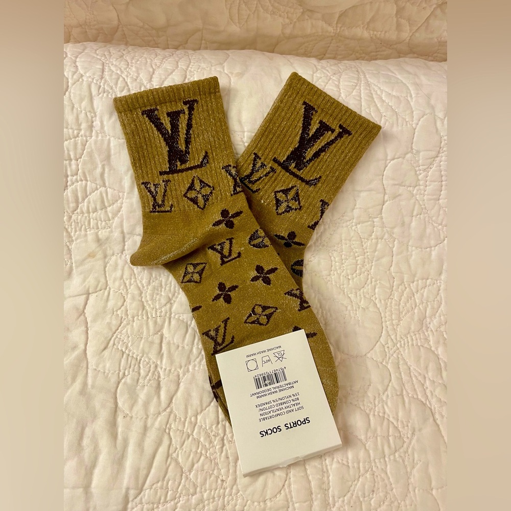 📌Luxury Monogram Socks📌 - Picture 7 of 14